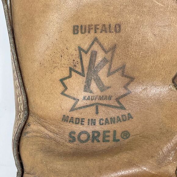 Sorel Men's Buffalo Kaufman Insulated Wool Lined Snow Duck Boots Size 8 - Picture 8 of 10